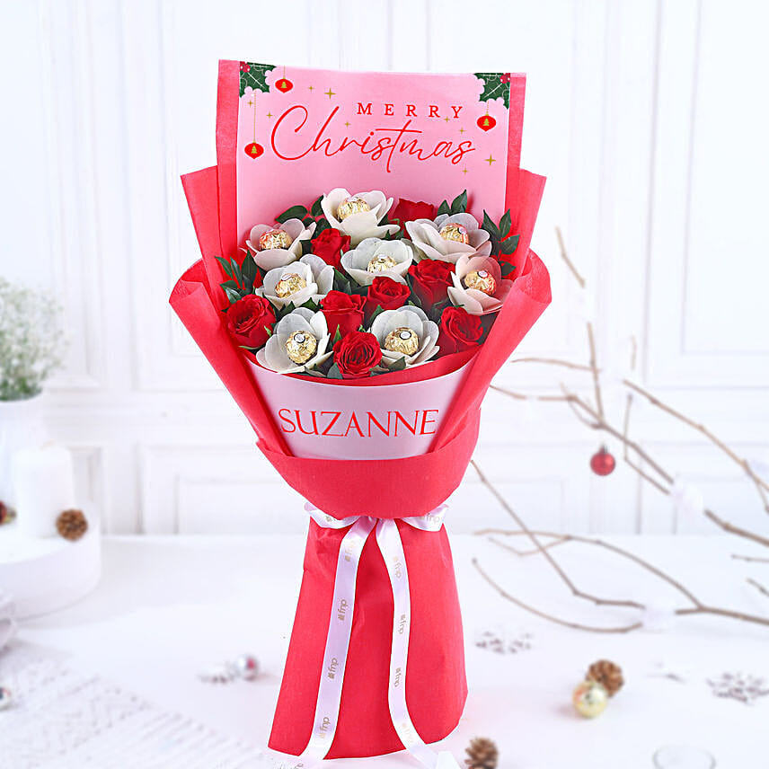Red Petals N Rocher Radiance
