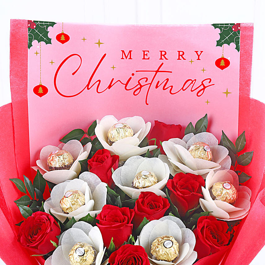 Red Petals N Rocher Radiance