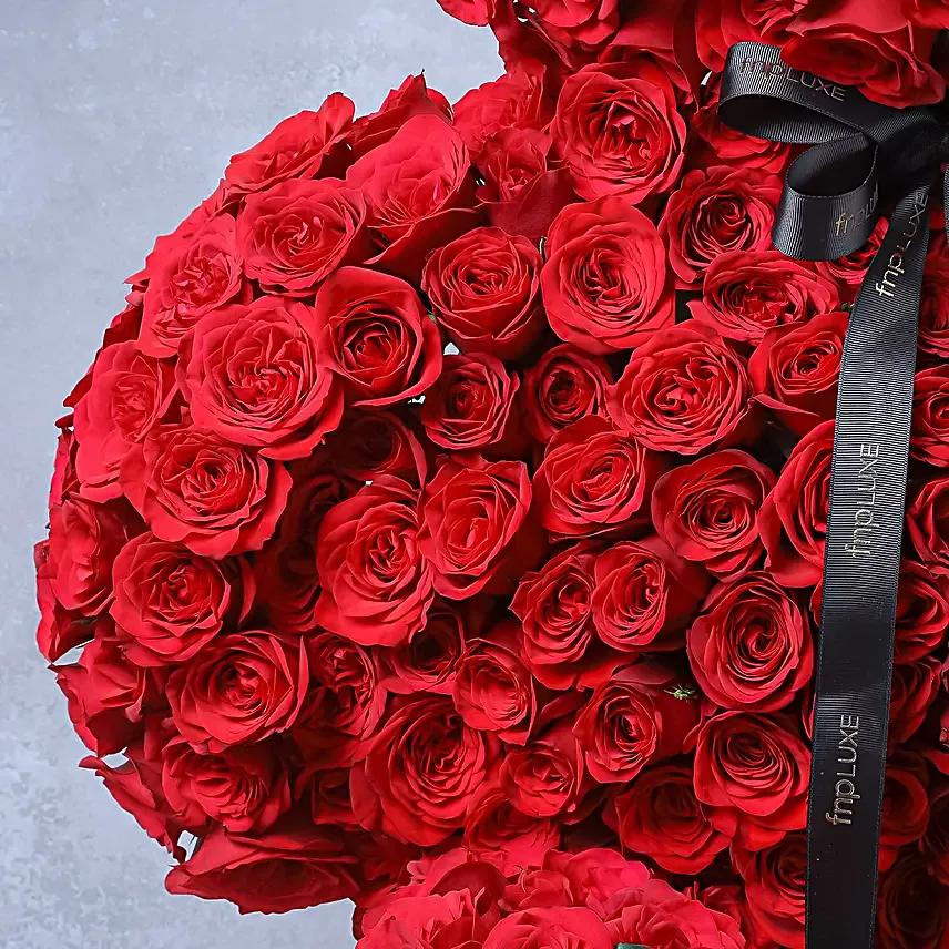 Red Rose Teddy of Love