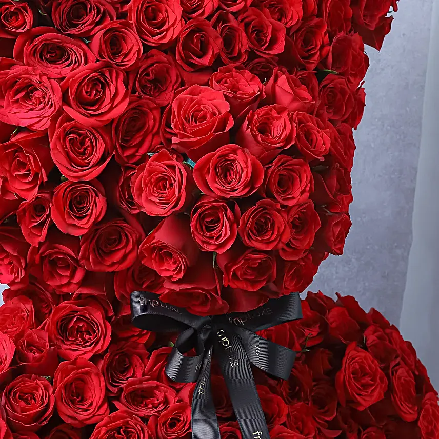 Red Rose Teddy of Love