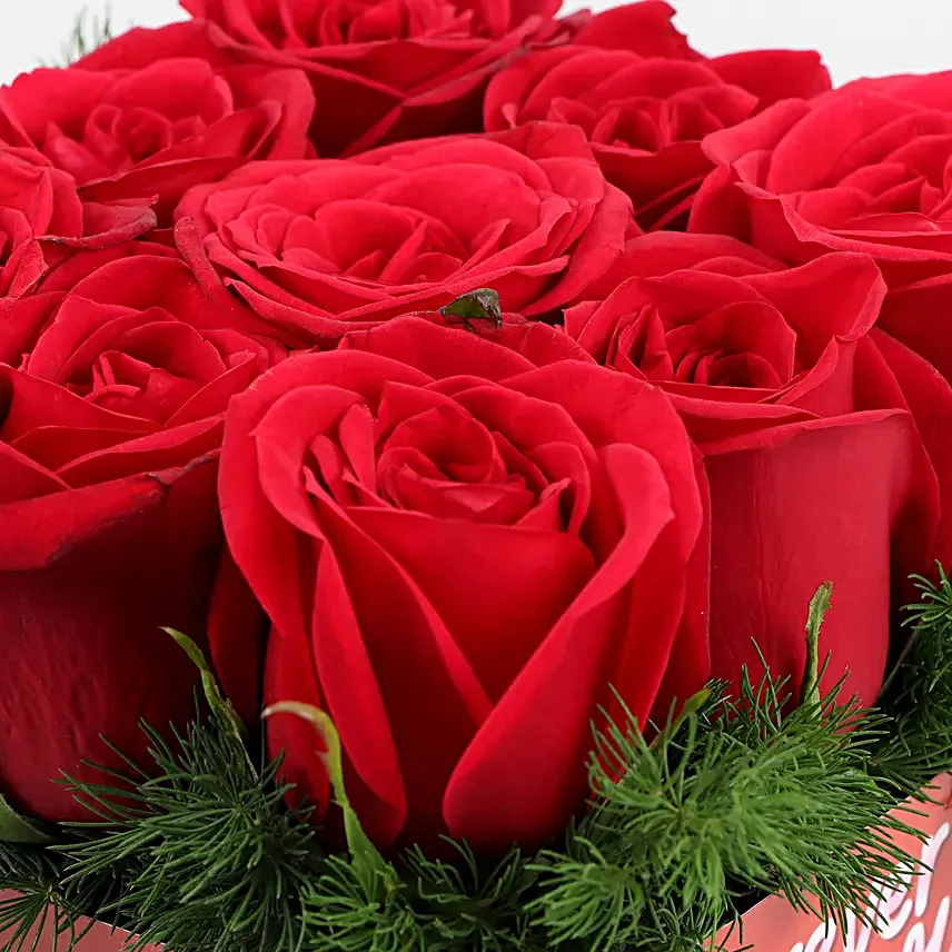exotic roses arrangement for valentine