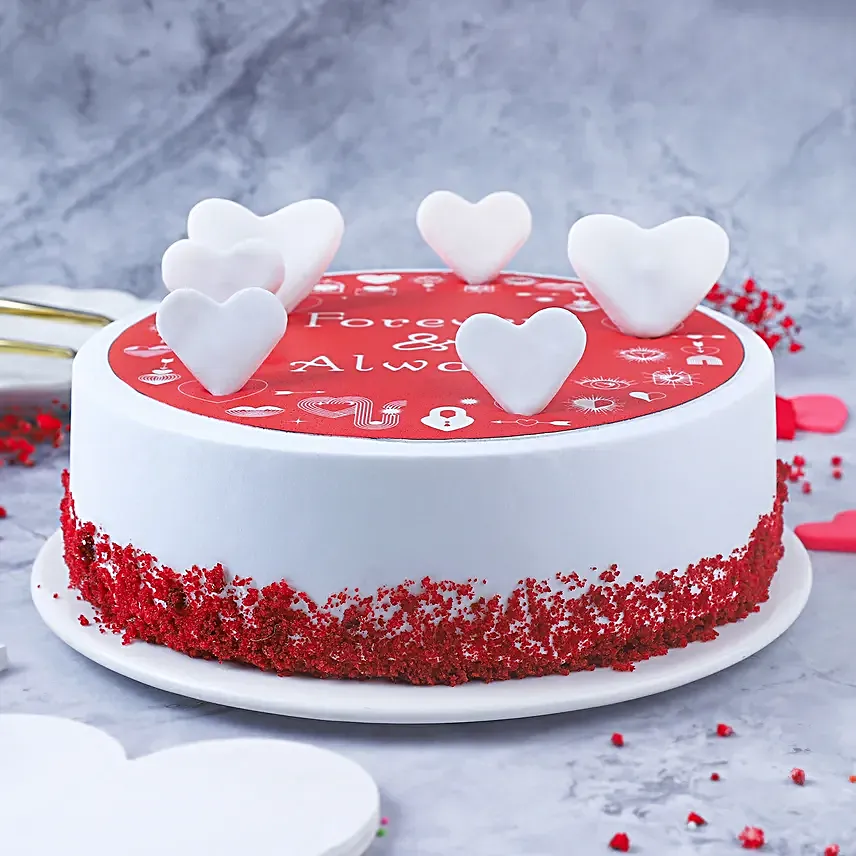 Red Velvet Bliss Cake 500gm