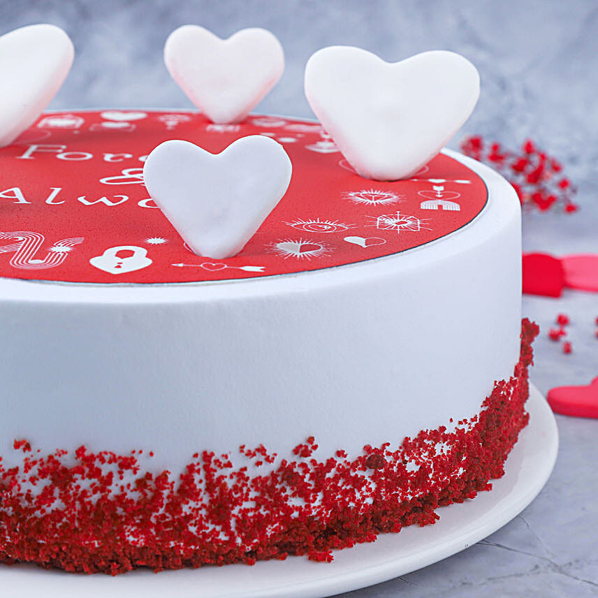Red Velvet Bliss Cake 500gm