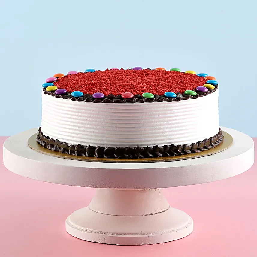 Online Red Velvet Gems Cake
