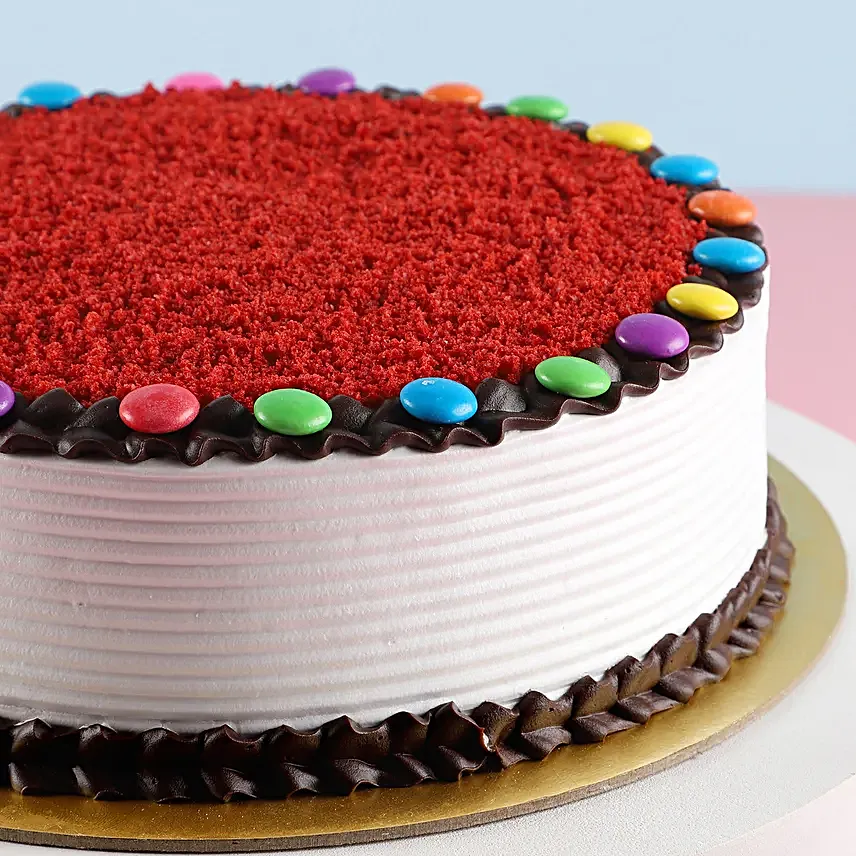 Online Red Velvet Gems Cake
