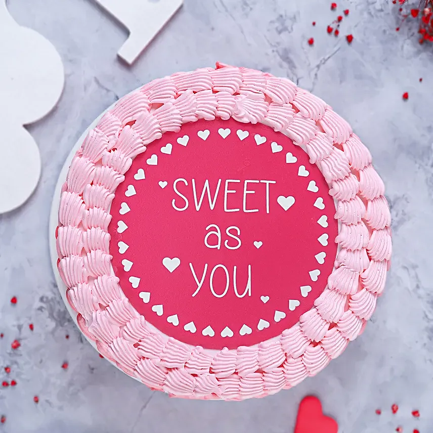 Red Velvet Valentines Cake 500gm