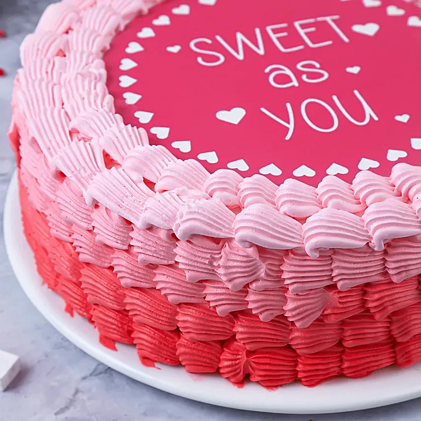 Red Velvet Valentines Cake 500gm
