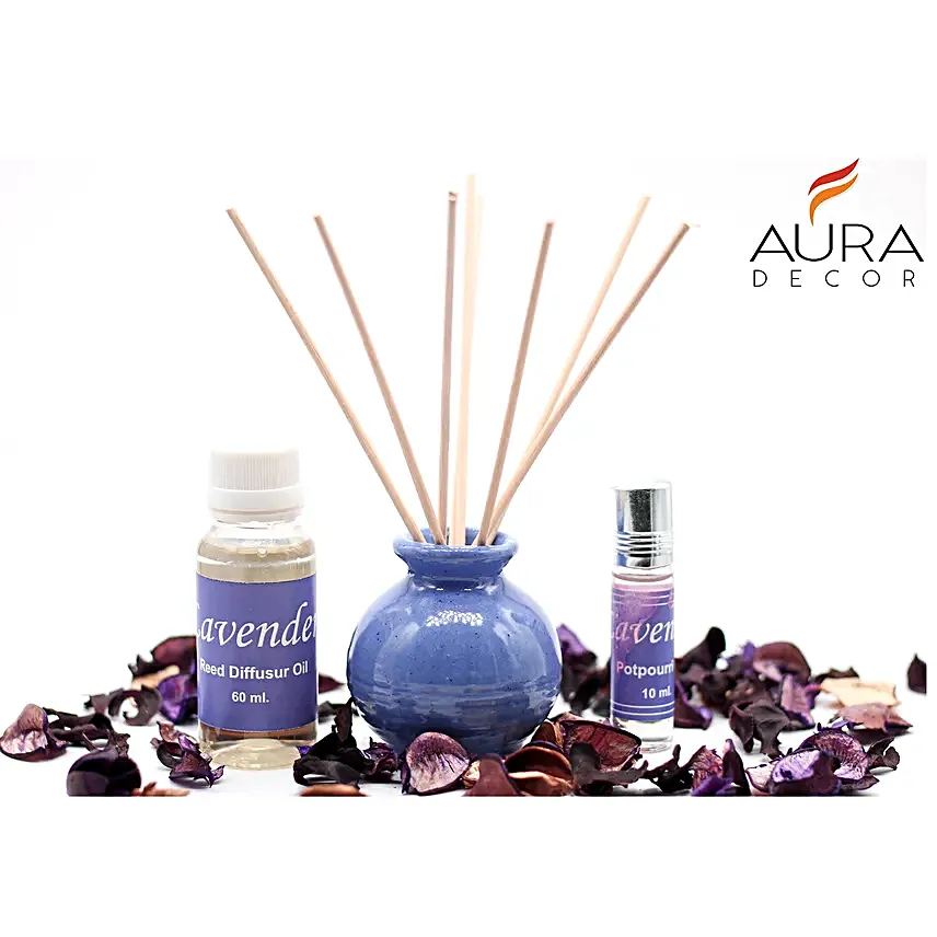 Reed Diffuser Gift Set Lavender