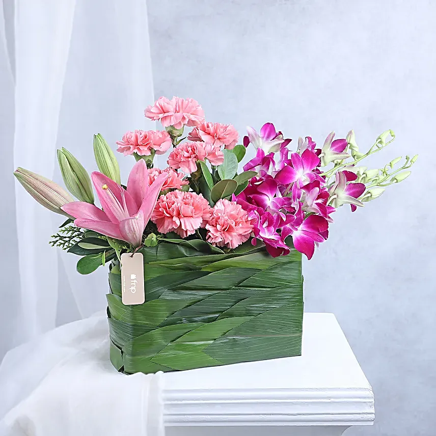 Refreshing Carnation And Chocolates Combo