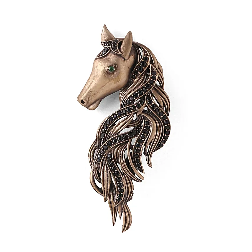 Regal Mustang Brooch