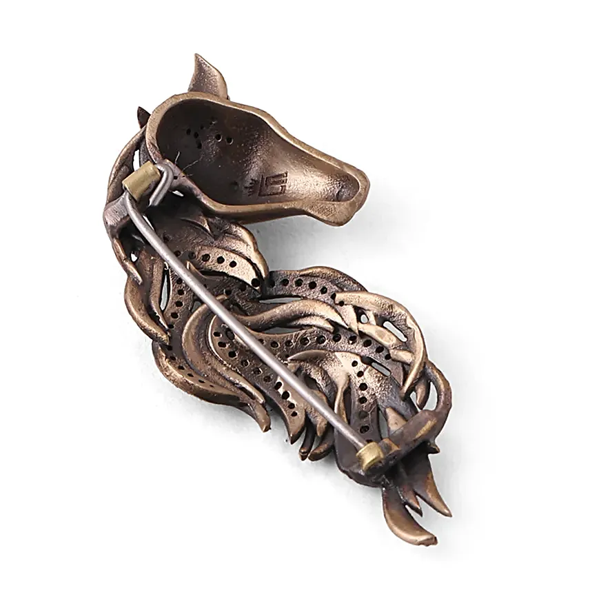 Regal Mustang Brooch