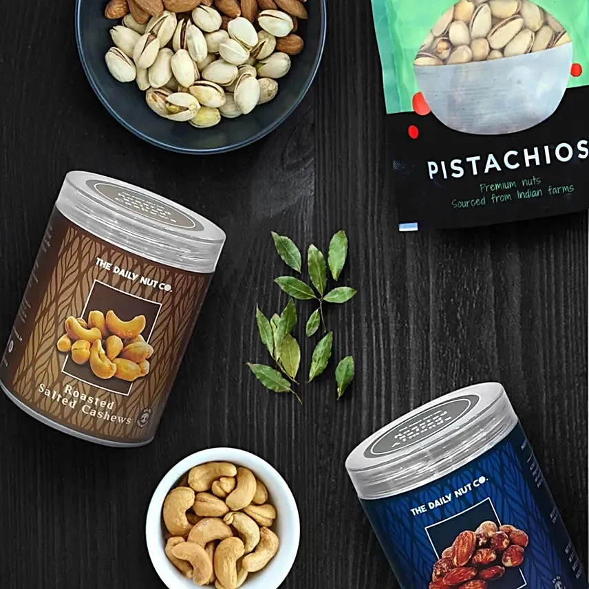 Roasted Nutty Trio Healthy Combo