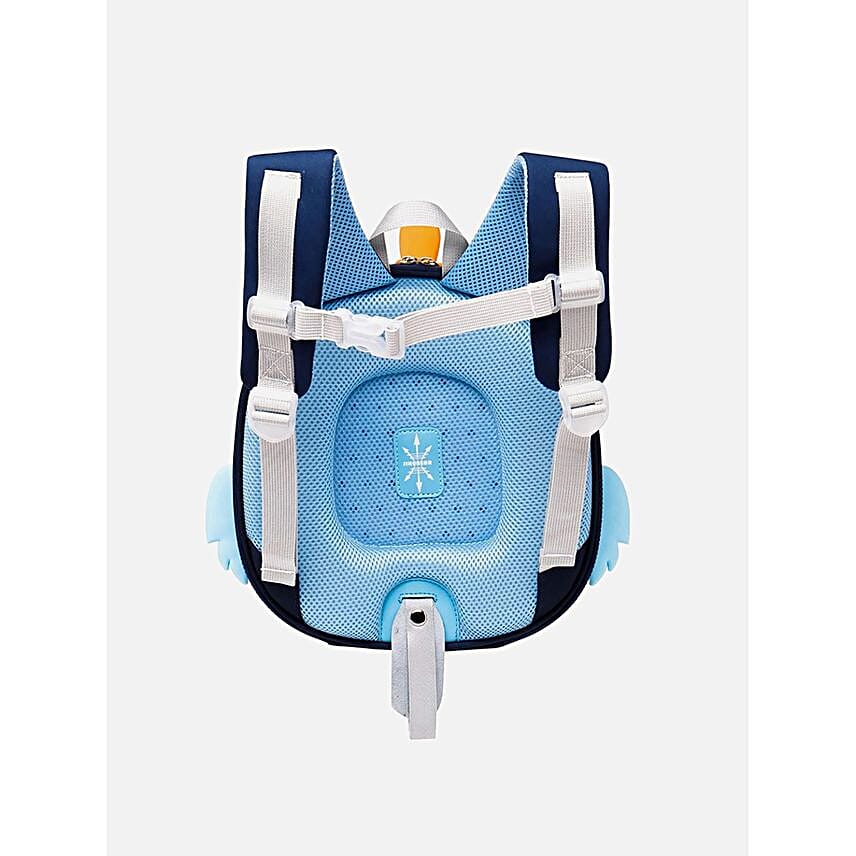 Rocket Theme Backpack Blue
