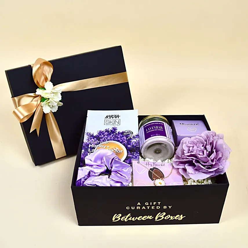 Romantic Lavender Love Birthday Gift Set For Your Wife