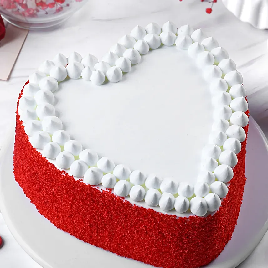 Romantic Red Velvet Cake 500gm