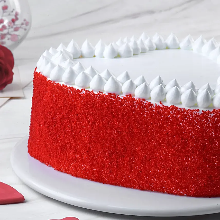 Romantic Red Velvet Cake 500gm