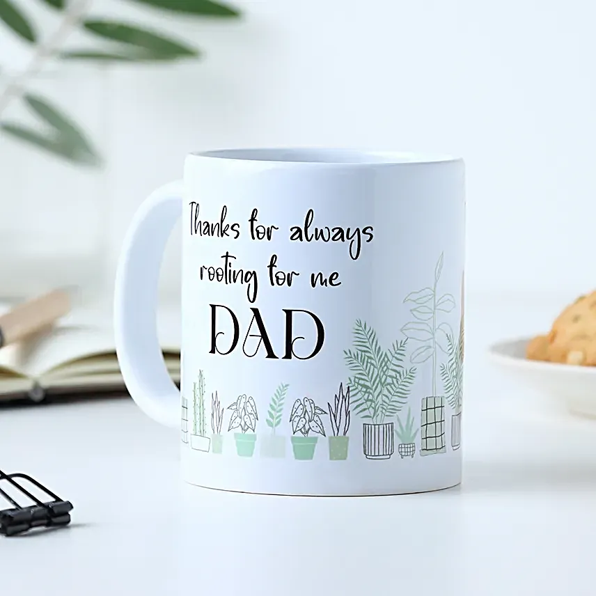 Rooted in Love Personalised Mug