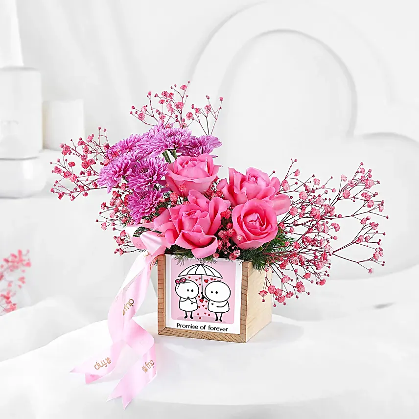 Roses N daisy Serenade