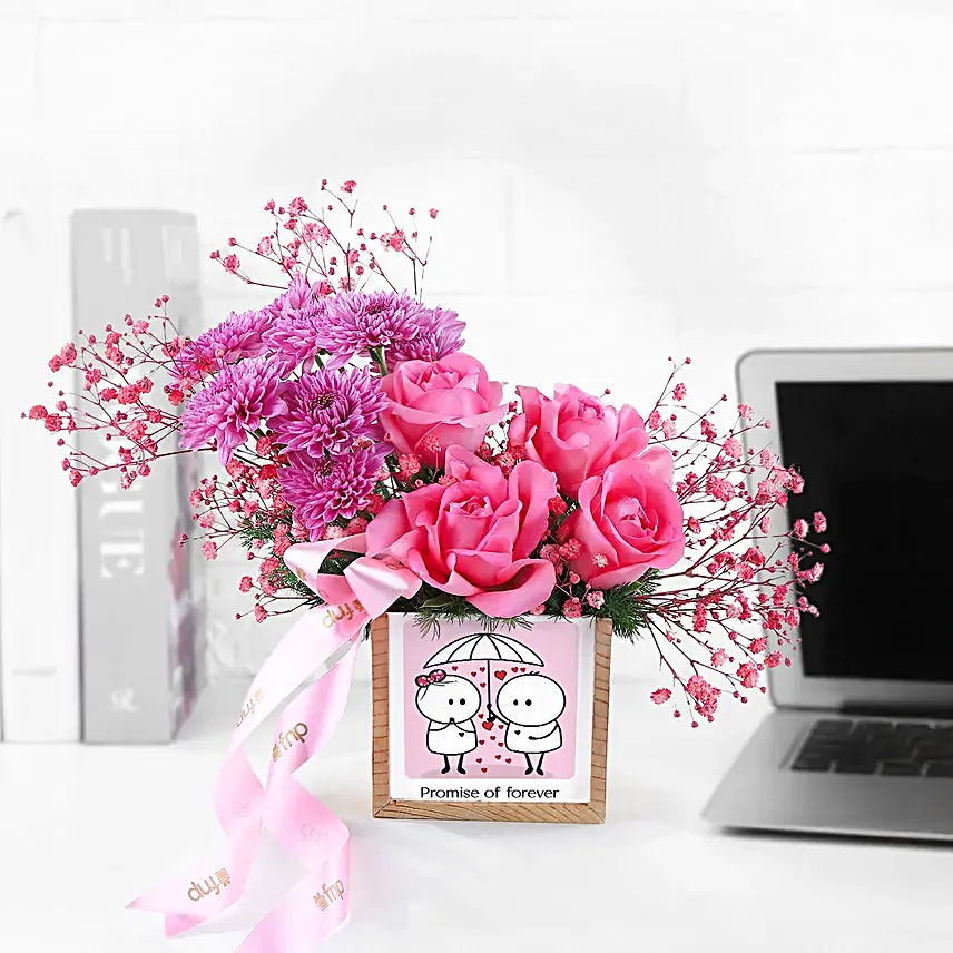 Roses N daisy Serenade