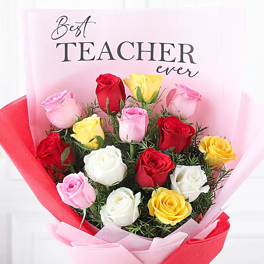 Roses of Appreciation For Your Teacher