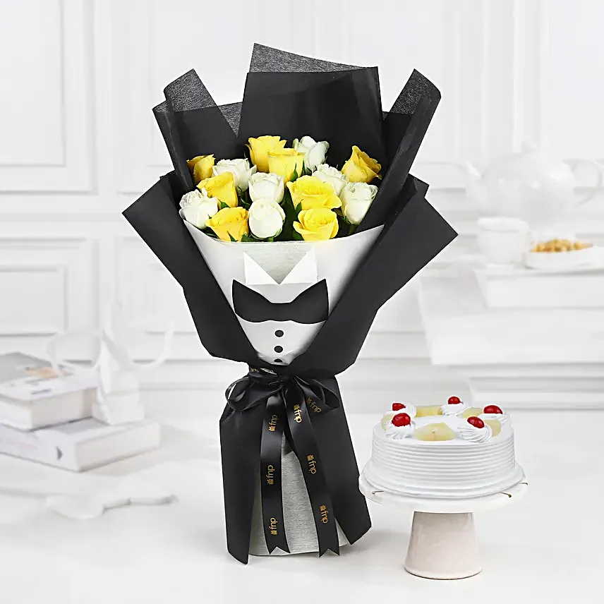 Roses with a Touch of Pineapple