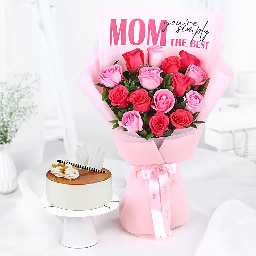 Rosey Admiration Surprise For Mom