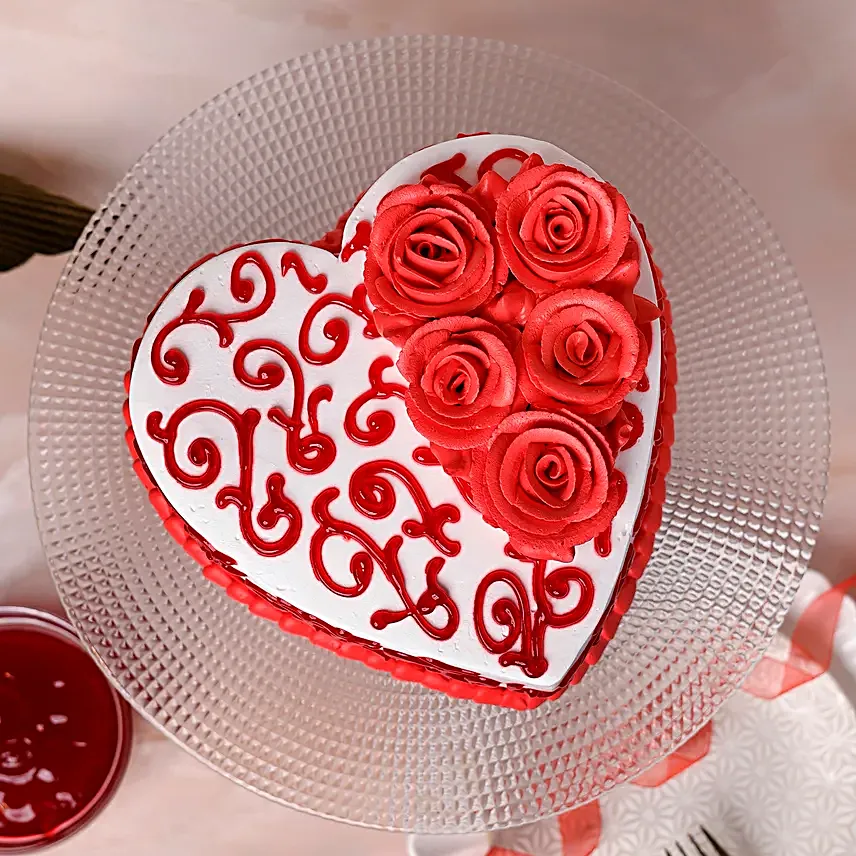 heart shape cake online