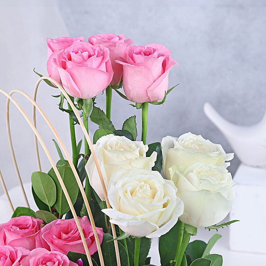 Royal Orchid N Rose Embrace