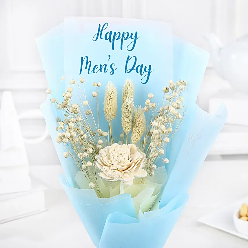 Rustic Charm Men Day Floral Bouquet