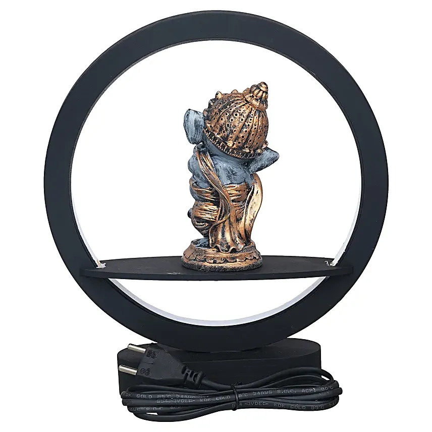 Rustic Look Lord Ganesha Night Lamp