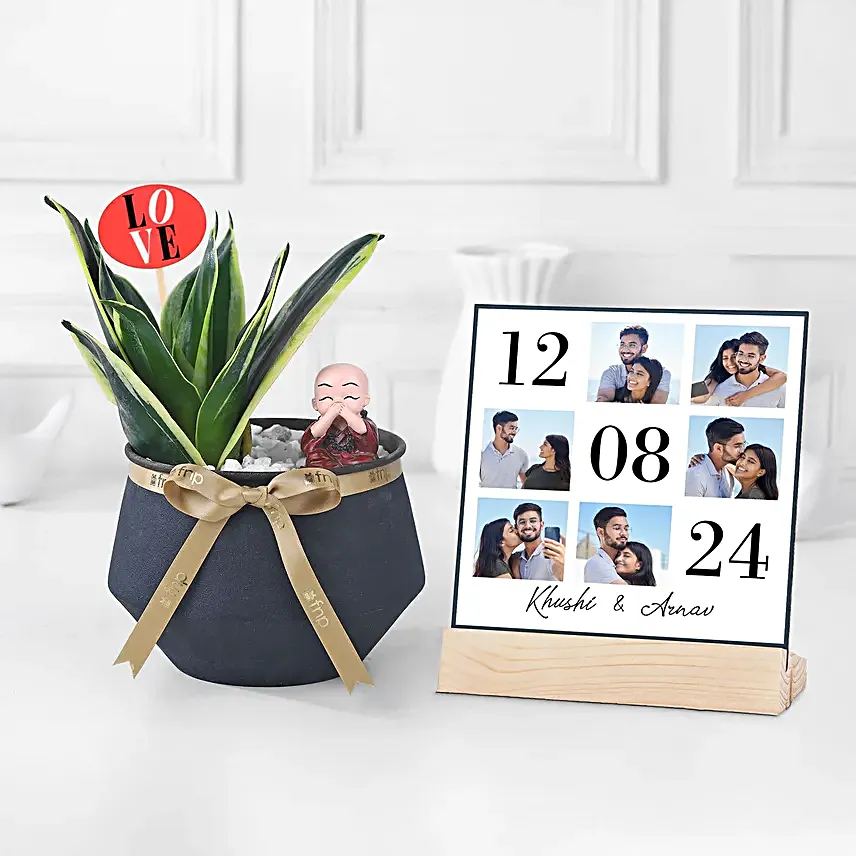 Sanseveria Plant N Personalised Cover