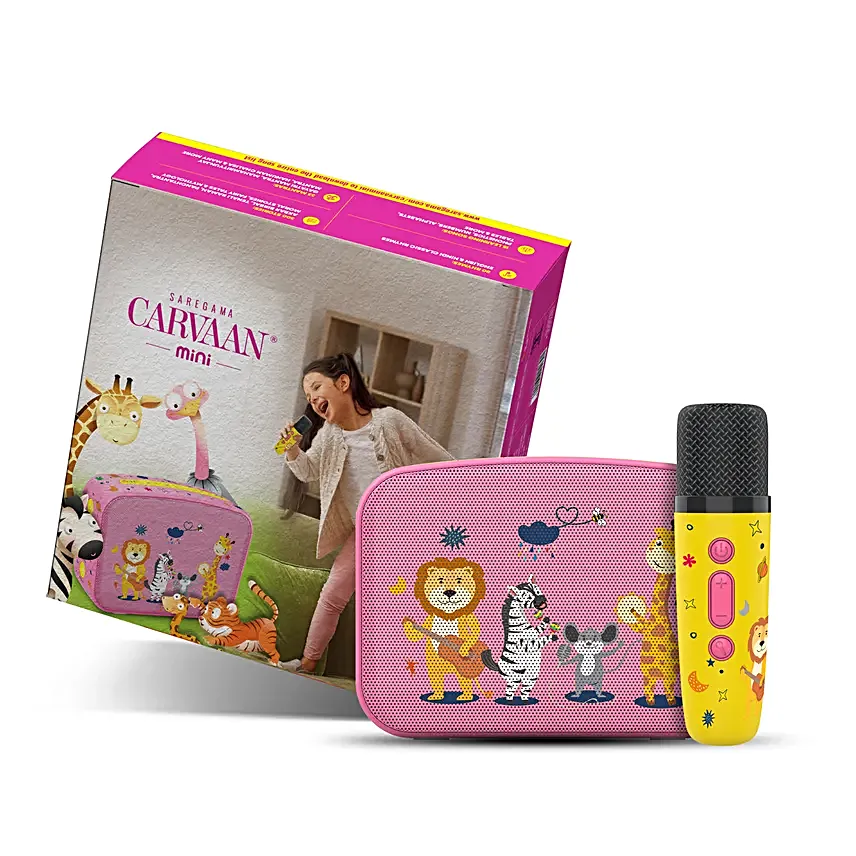 Saregama Carvaan For Kids Pink
