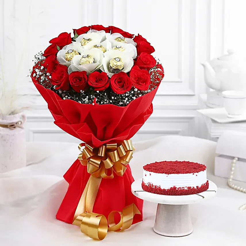 Scarlet Red Romance Combo
