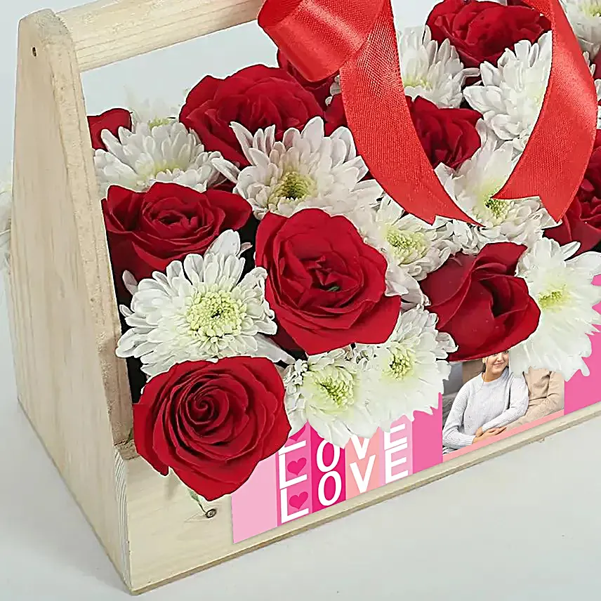 Scarlet Whispers of Rose N Daisy