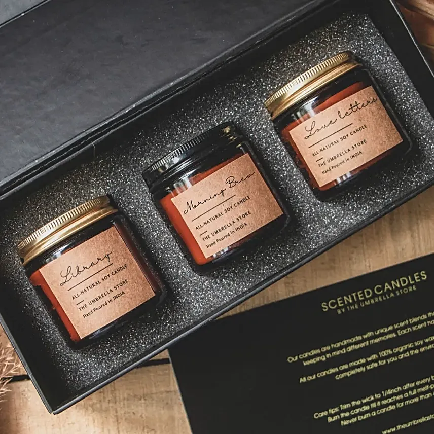 Scented Candle Gift Box