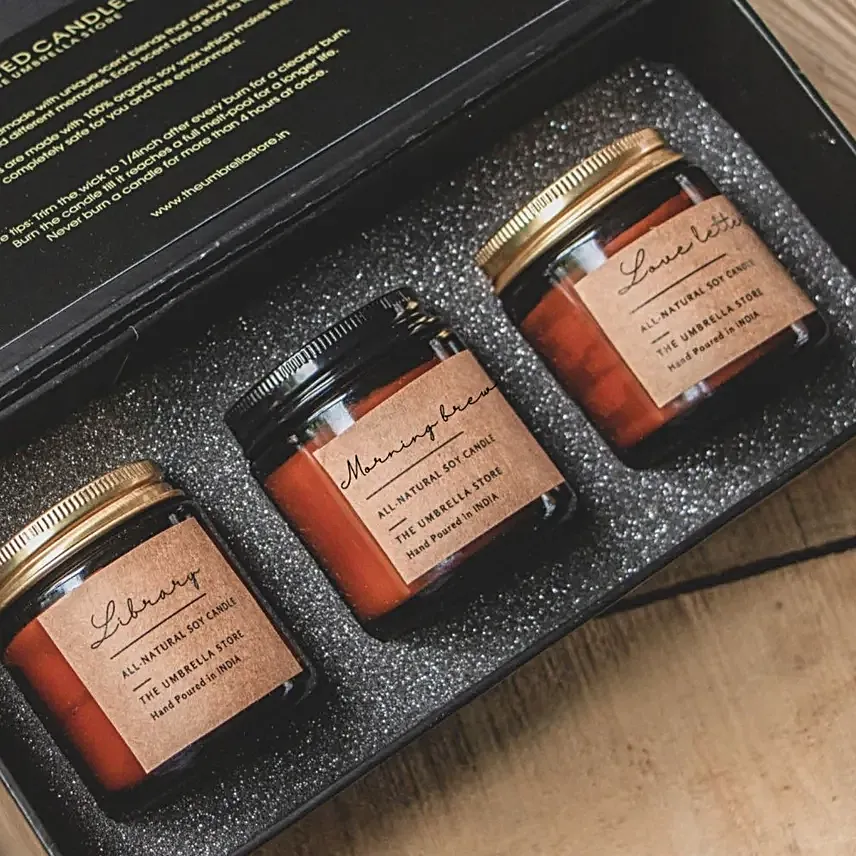 Scented Candle Gift Box