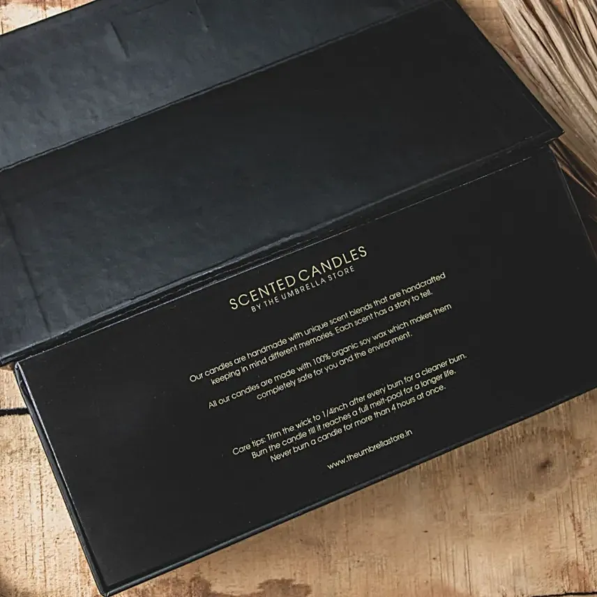 Scented Candle Gift Box