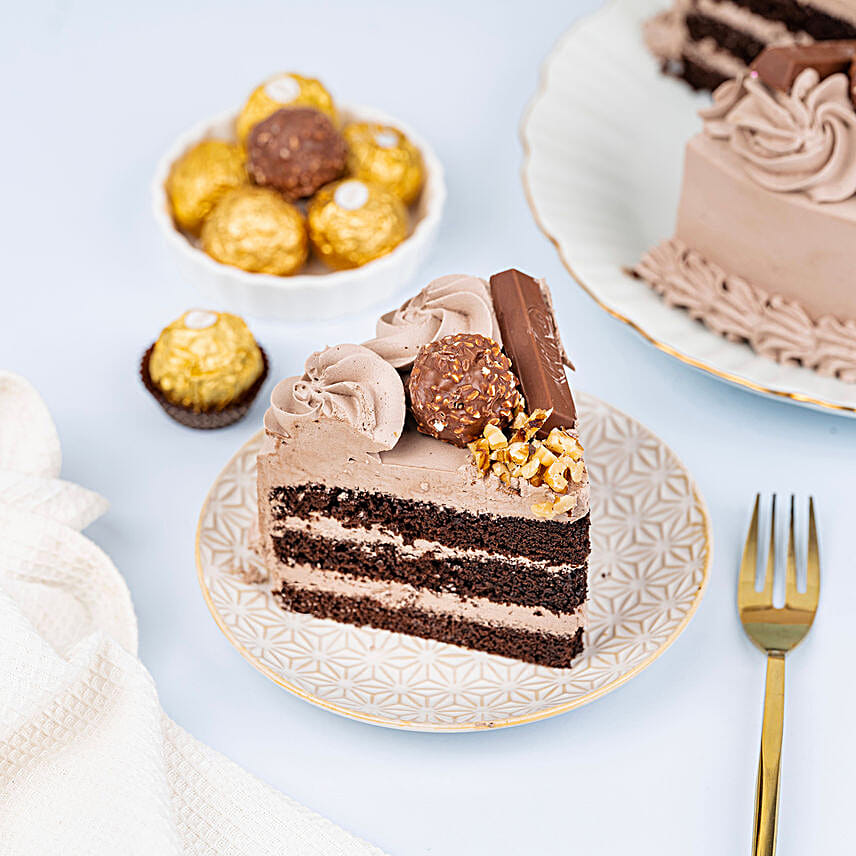 Scrumptious Rocher Chocolate Cake 1 Kg