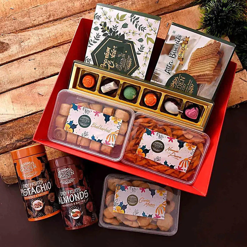 online sweet and savoury hamper