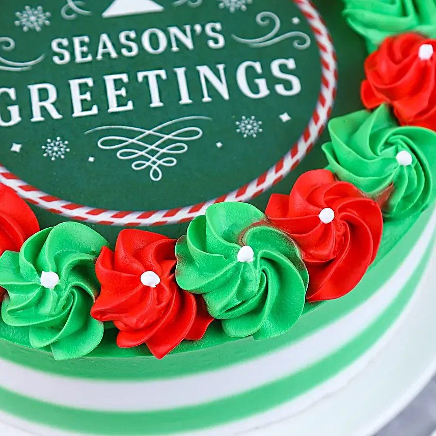 Seasons Greetings Chocolate Cake 1Kg