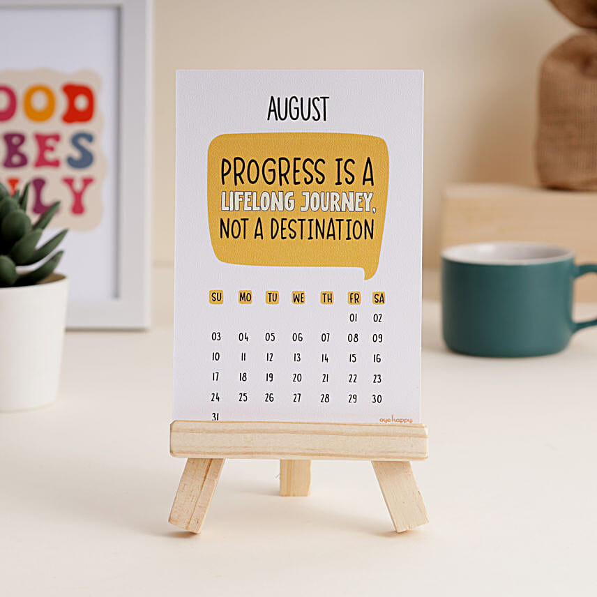 Self Care Journey Calendar
