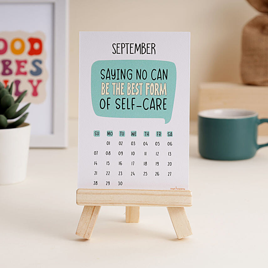 Self Care Journey Calendar