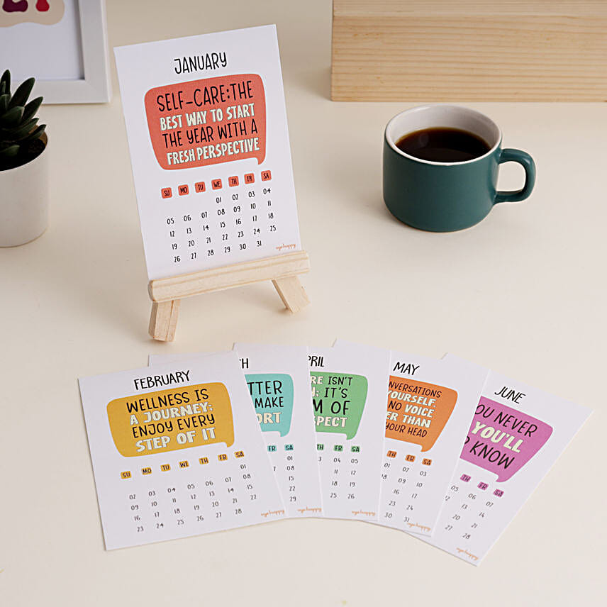 Self Care Journey Calendar