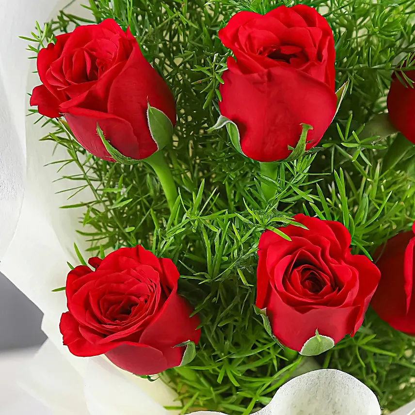 Order Online Red Roses Bunch