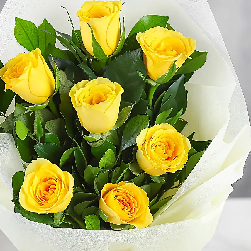 Online Send Yellow Roses Bunch