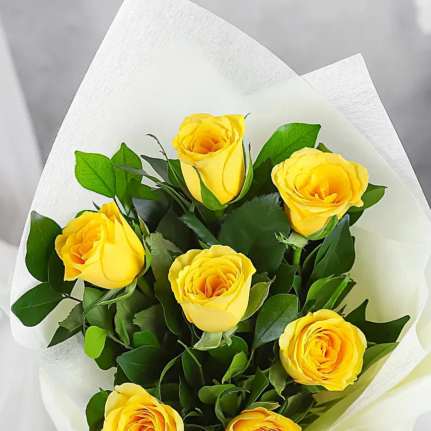 Online Send Yellow Roses Bunch