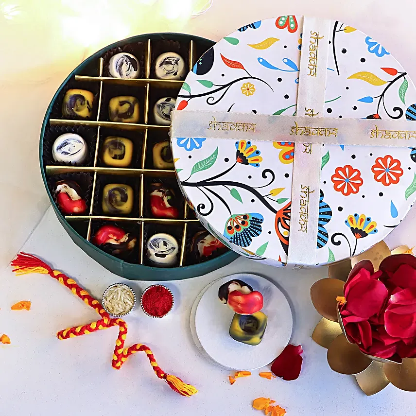 Shakkr Round Chocolate Box