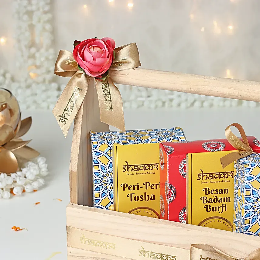 Shakkr Sweets N Savouries Basket