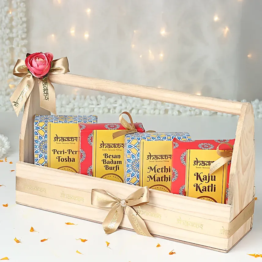 Shakkr Sweets N Savouries Basket