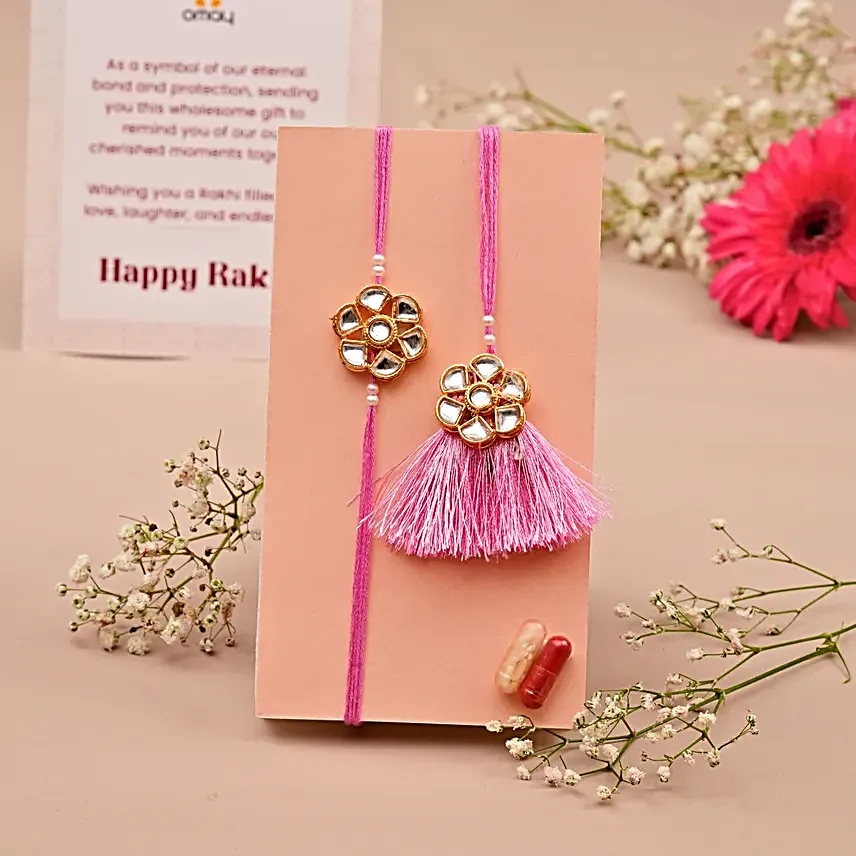 Sibling Love Rakhi Combo